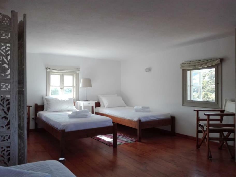 הוילה Pláka Sunny House With Amazing View For 4+2 Persons מראה חיצוני תמונה